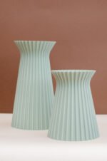 Florero Cattleya verde Eucalipto - Image 5